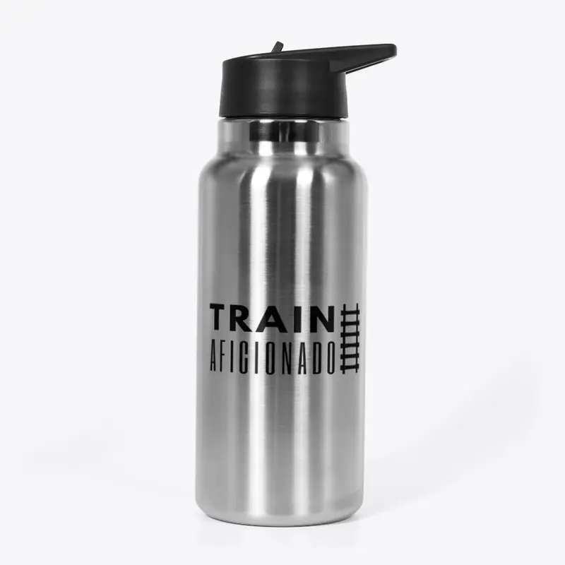 Train Aficionado 32 oz  Water Bottle 